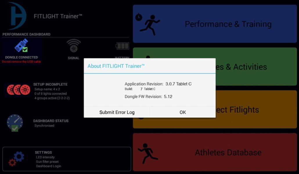 Fitlight App Updaten
