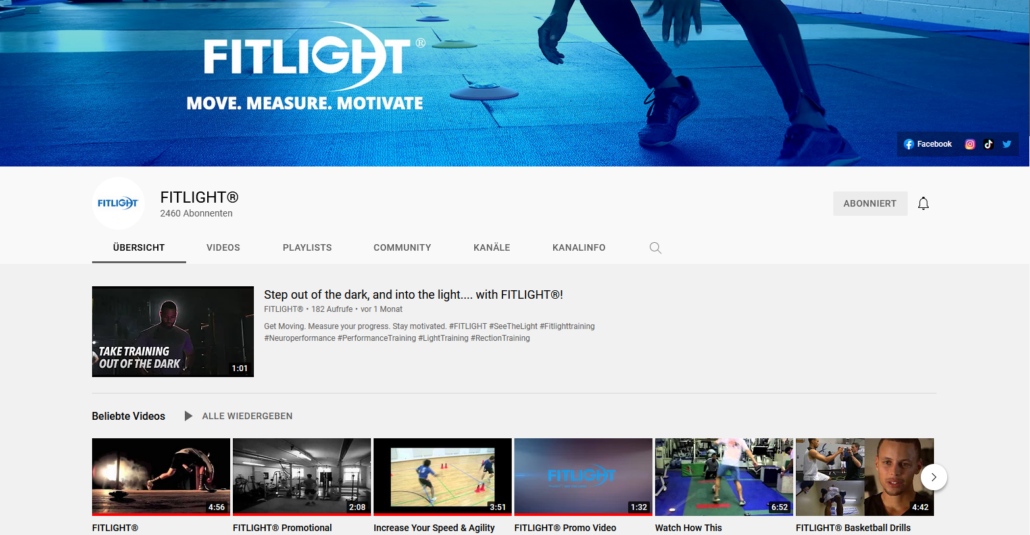 Fitlight Youtube Channel Fitlight Youtube Channel